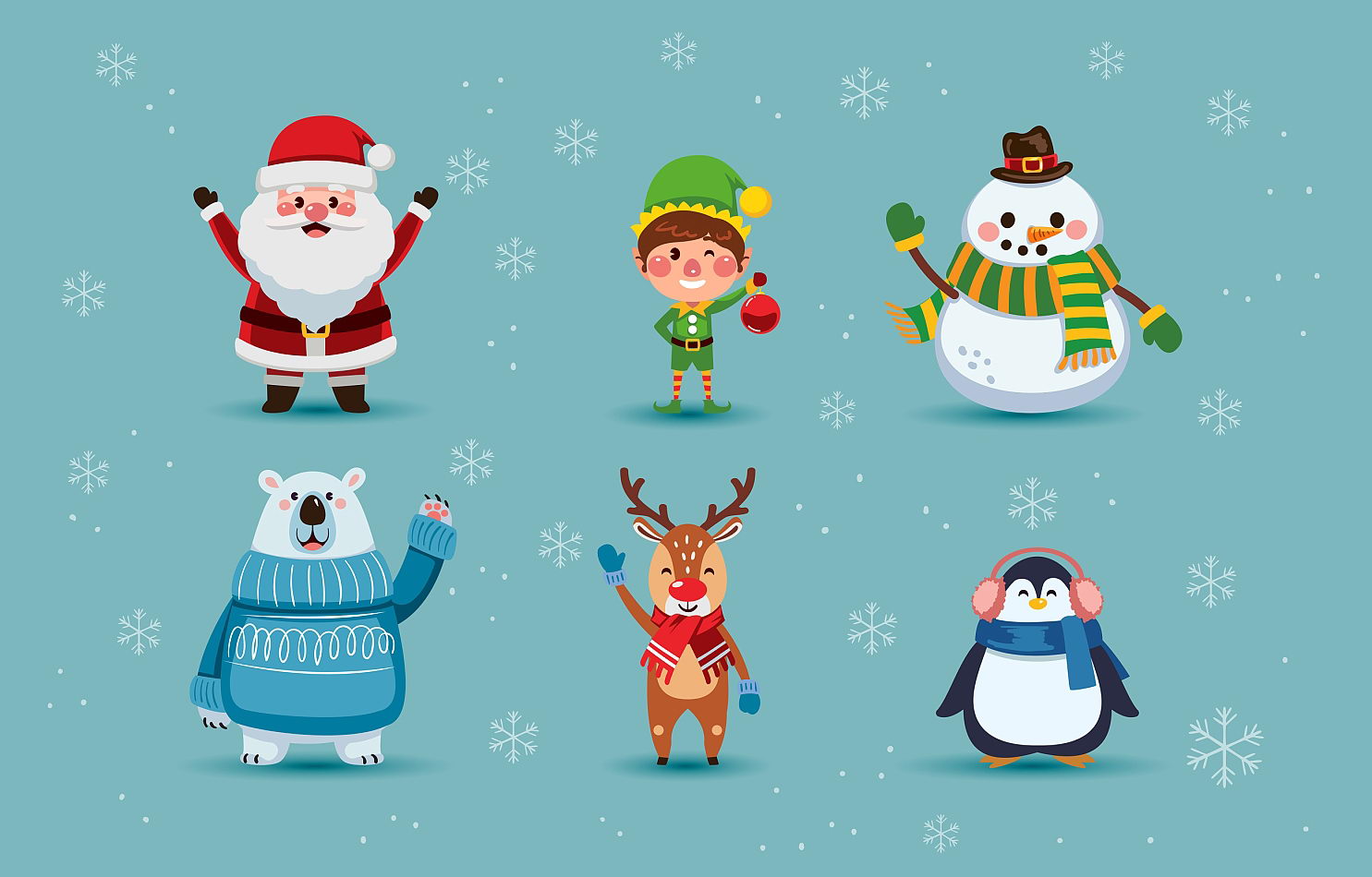Printable Christmas Characters_51526
