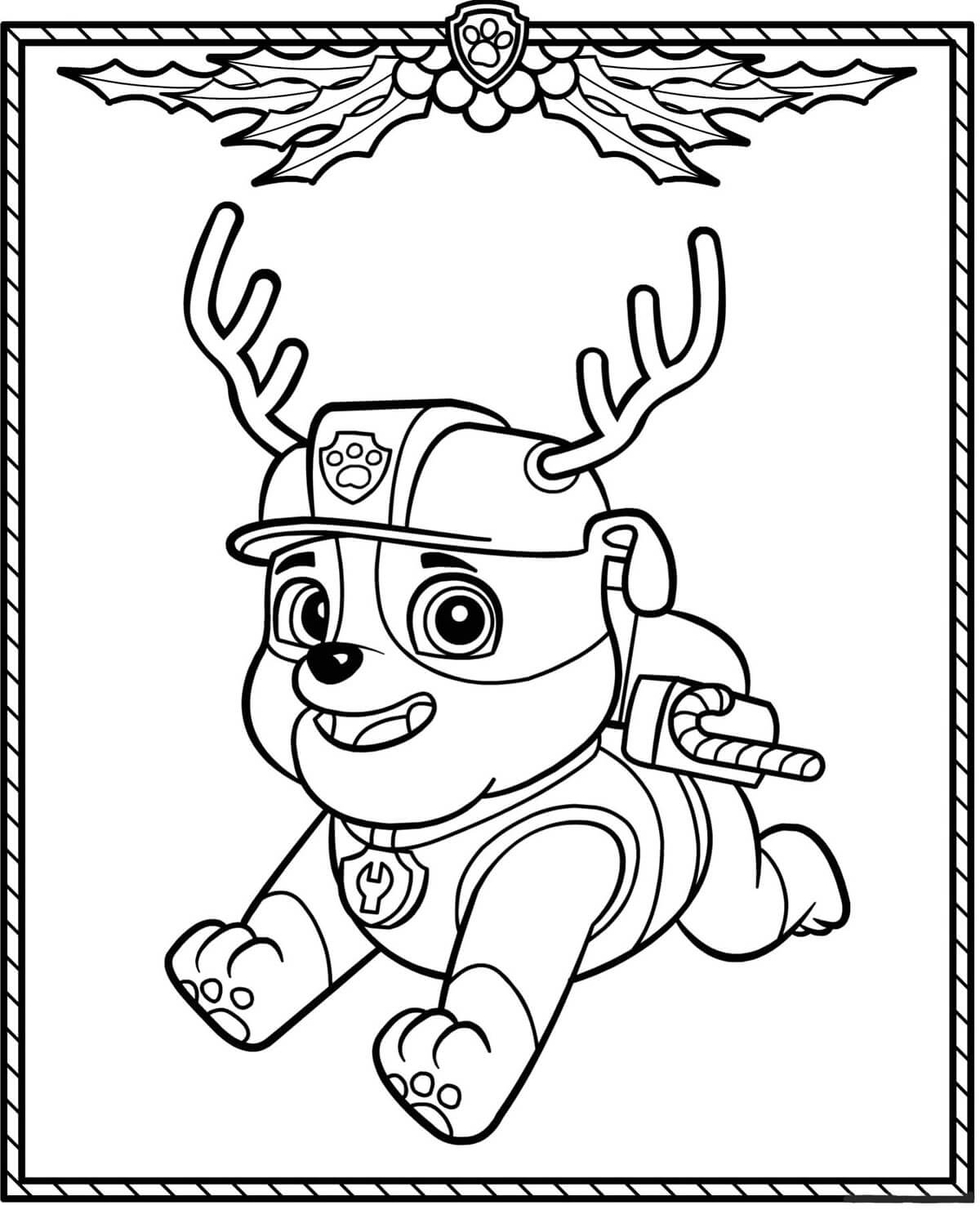 Printable Christmas Coloring Pages Free_51392
