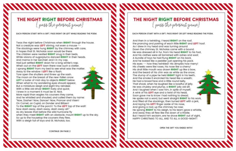 Printable Christmas Stories For Adults - Printable JD