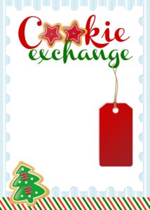 Printable Cookie Exchange Invitation Template_51934