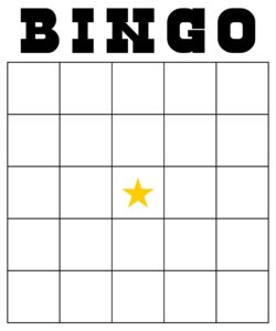 Printable Custom Bingo Card Template_93648