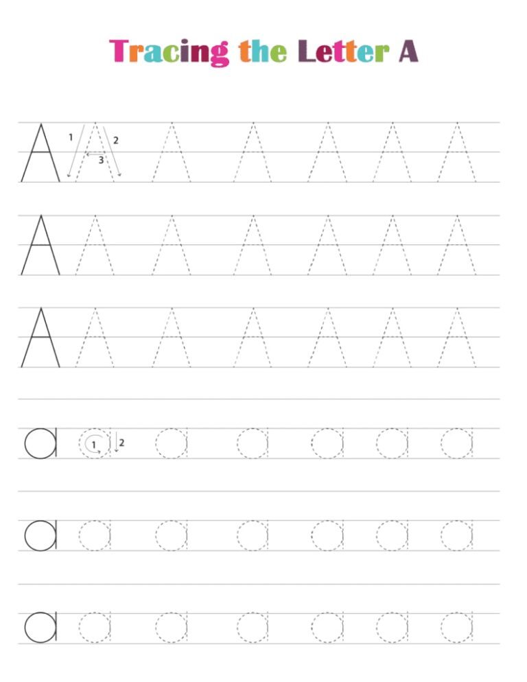 Printable Tracing Letters - Printable JD