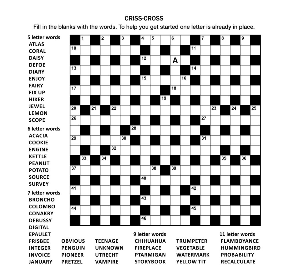 Adult Crossword Puzzles Printable_82160
