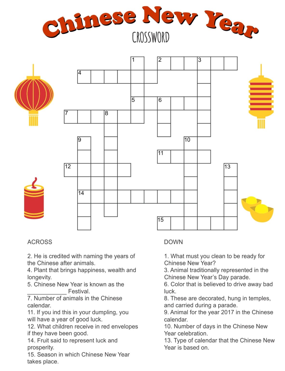 Easy Printable Crosswords With Answers Printable JD