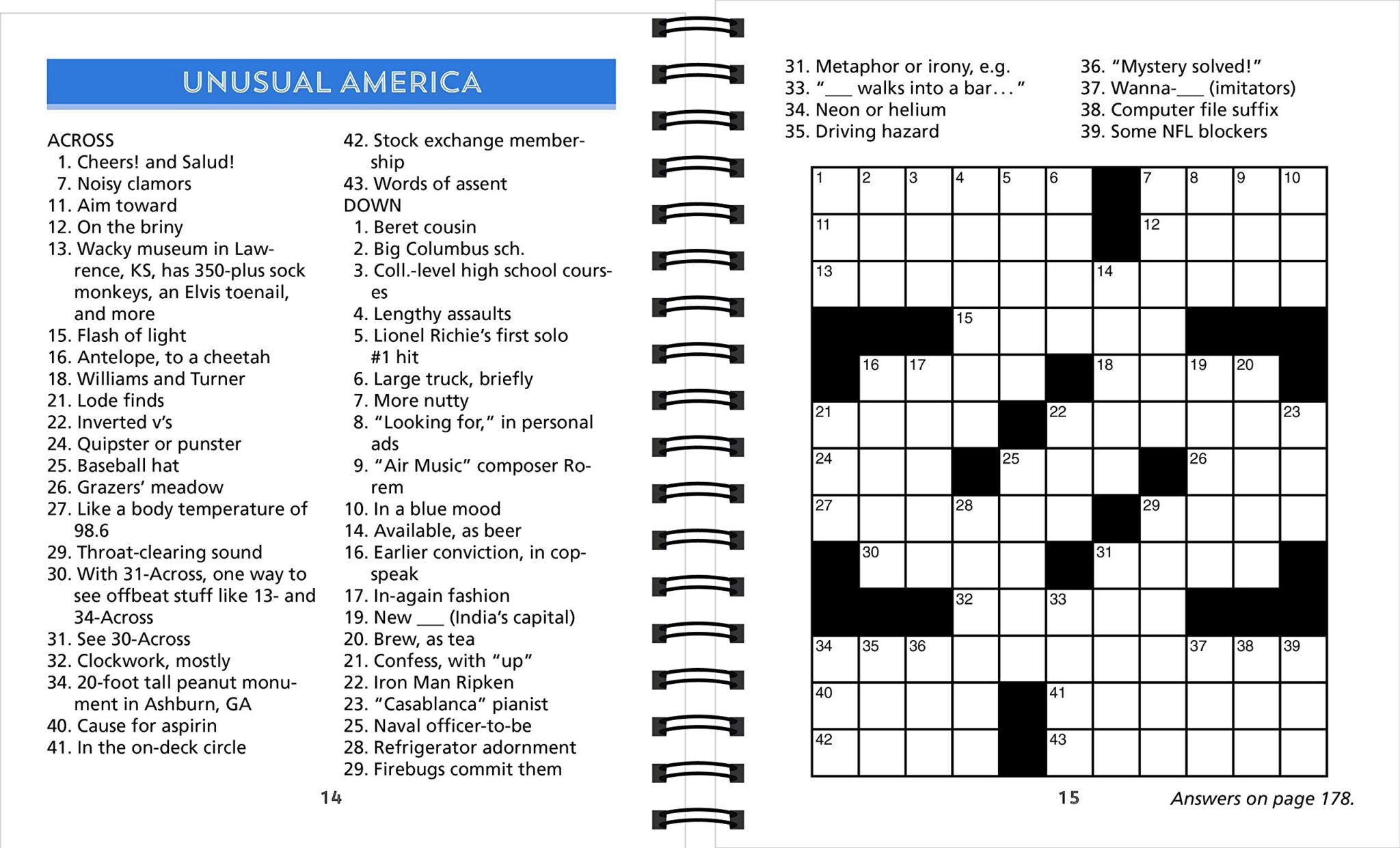 Large Print Crossword Puzzles Printable Free - Printable JD
