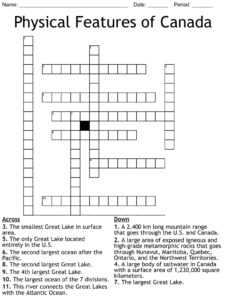 Free Printable Crossword Puzzles Canada_92501