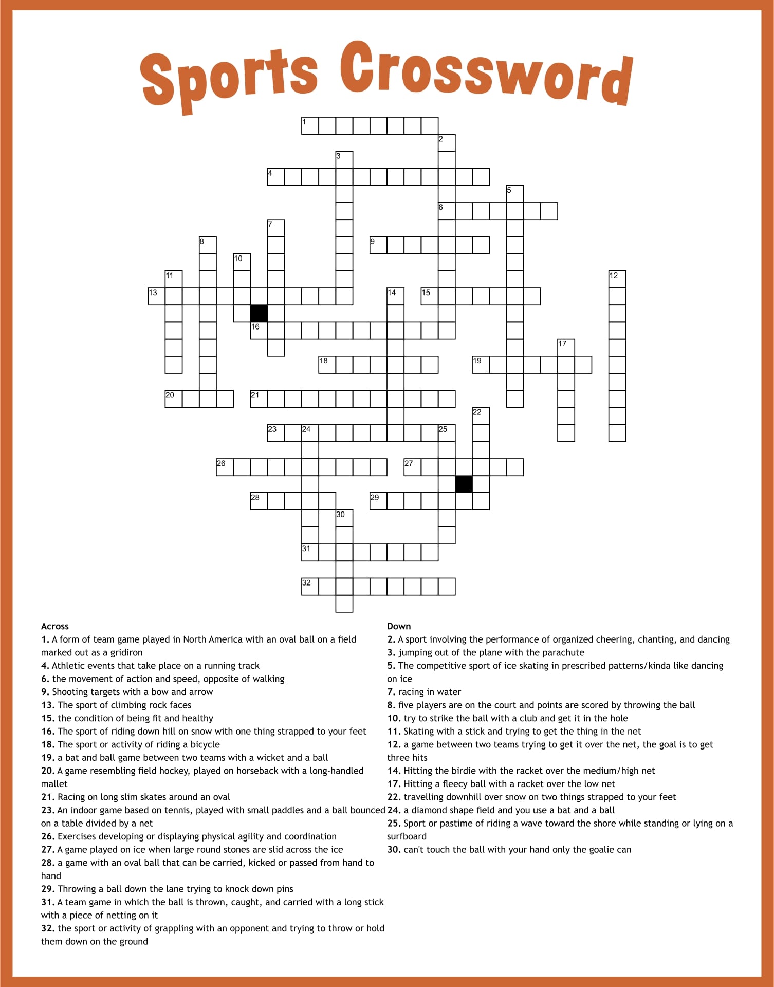 Free Printable Crossword Puzzles Net_15936