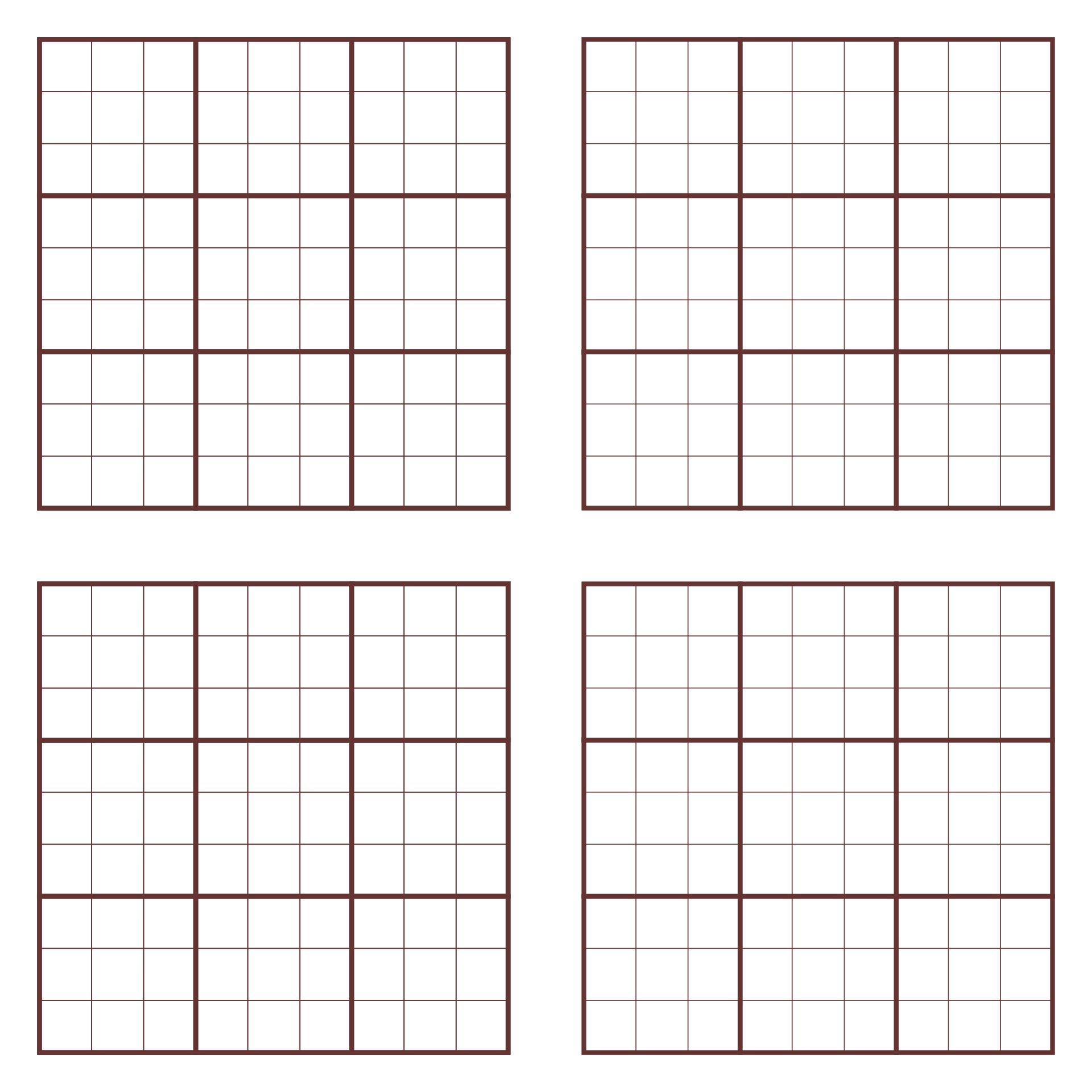 Free Printable Sudoku 6 Per Page_15366