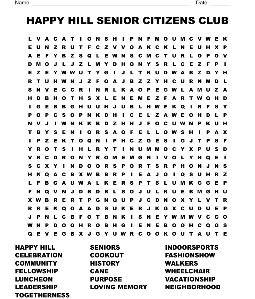 Free Printable Word Puzzles For Seniors Printable JD