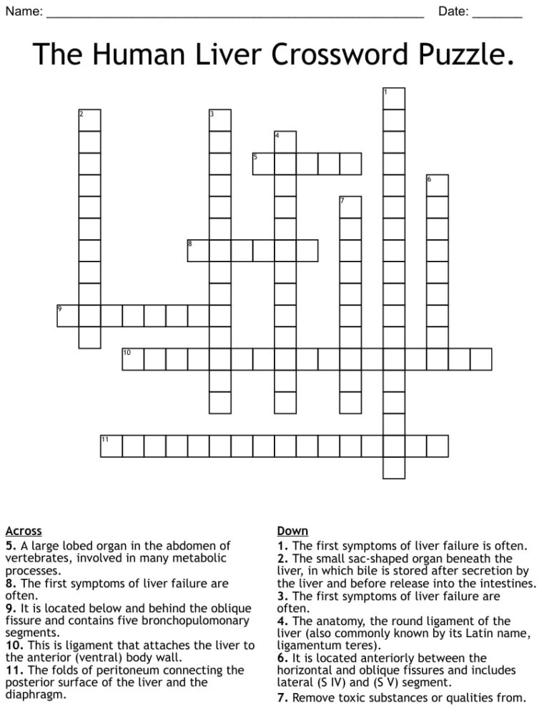 Free Large Printable Crossword Puzzles Printable JD