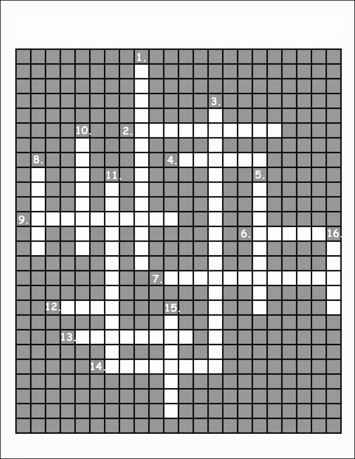 Mirroreyes Crosswords Printable_41593