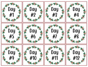 Printable 12 Days Of Christmas Tags_51690