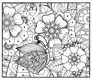 Printable Coloring Pages Doodle Art_515999