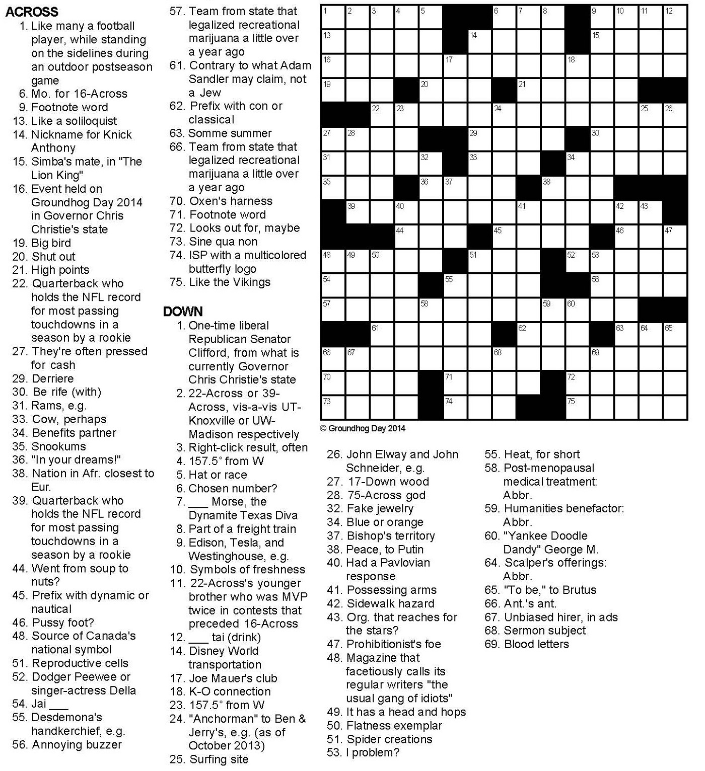 Printable Crossword Puzzles For Adults Free_59220