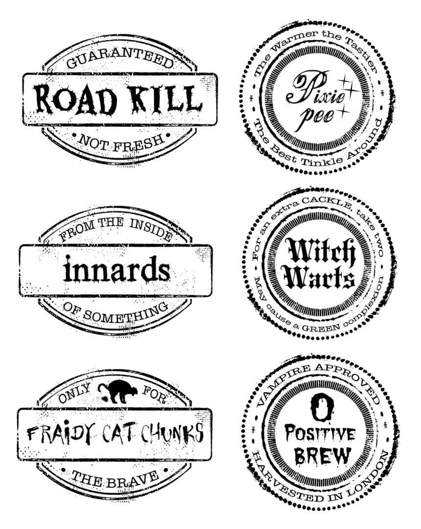 Printable Halloween Food Labels_19364