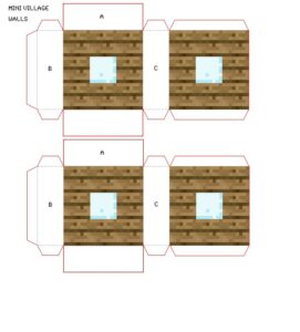 Printable Minecraft Villager Houses_15392