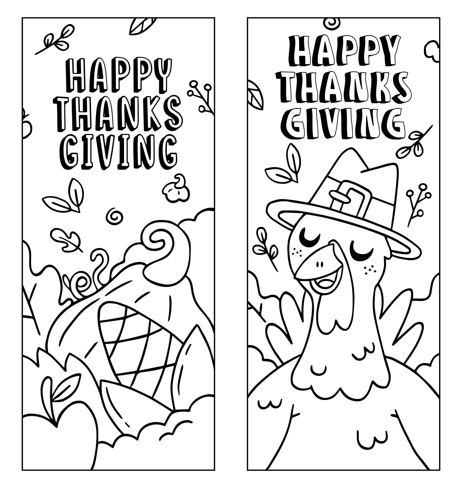 Printable Thanksgiving Bookmarks_51630