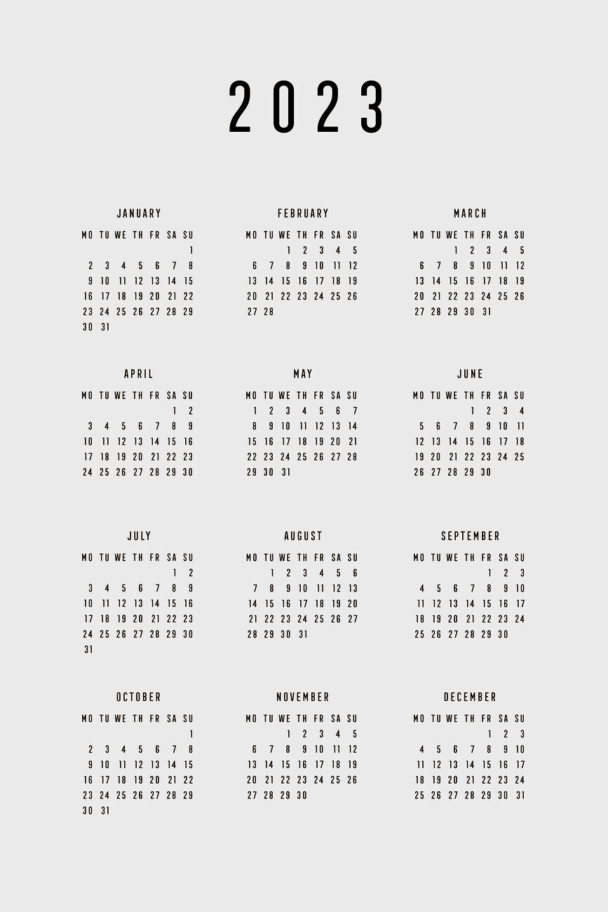 Calendarpedia 2023 Printable_85644