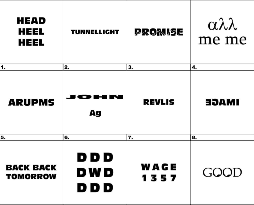 Dingbats Printable With Answers - Printable JD