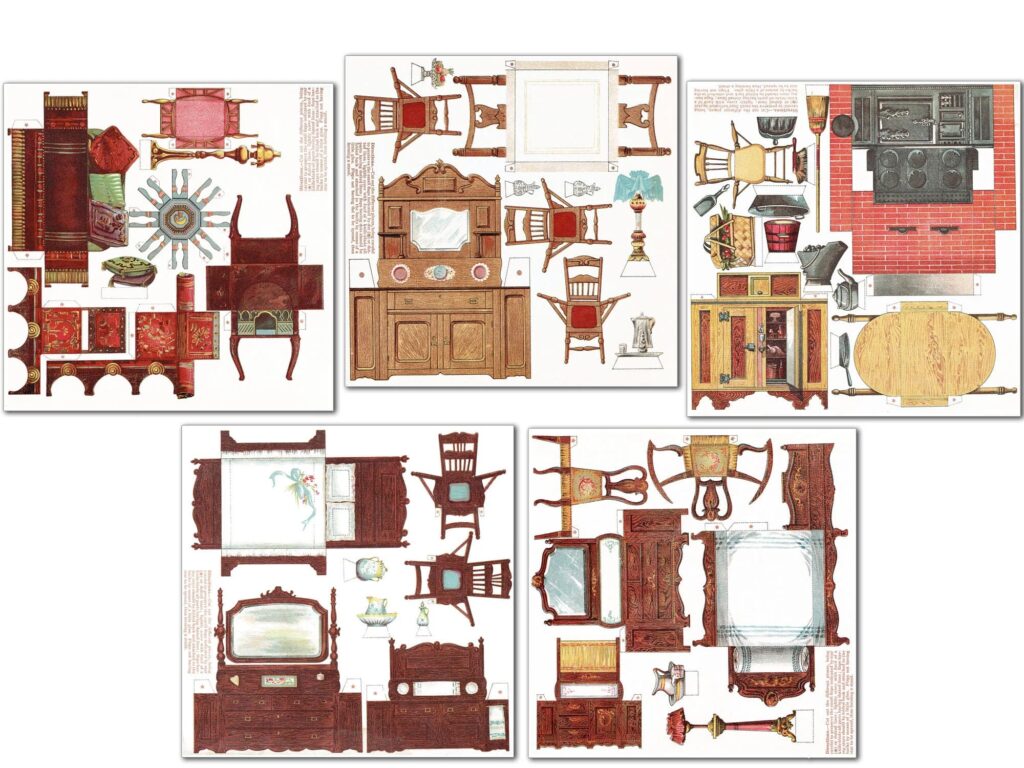 Free Dollhouse Printables Printable JD