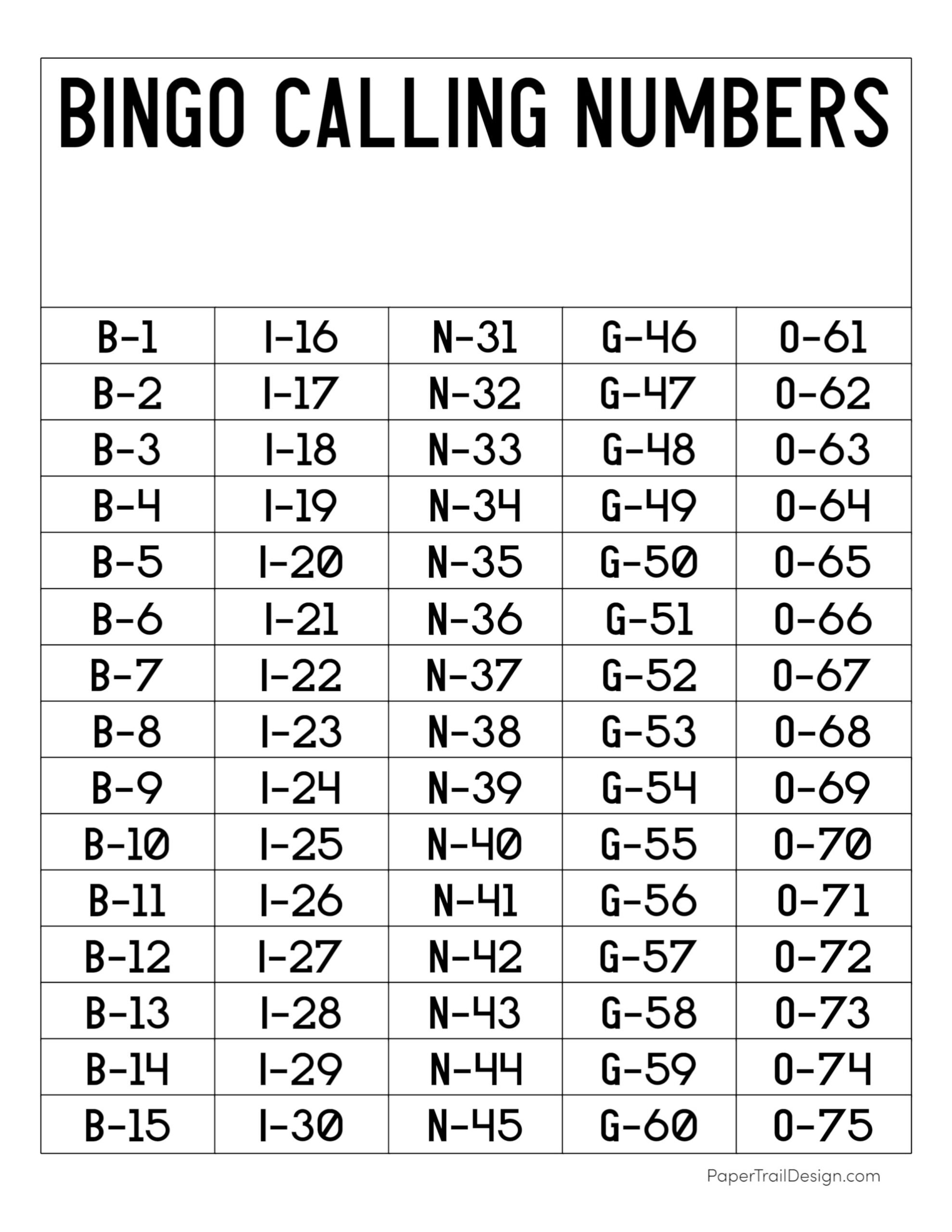 Free Printable Bingo Game Sheets_92422