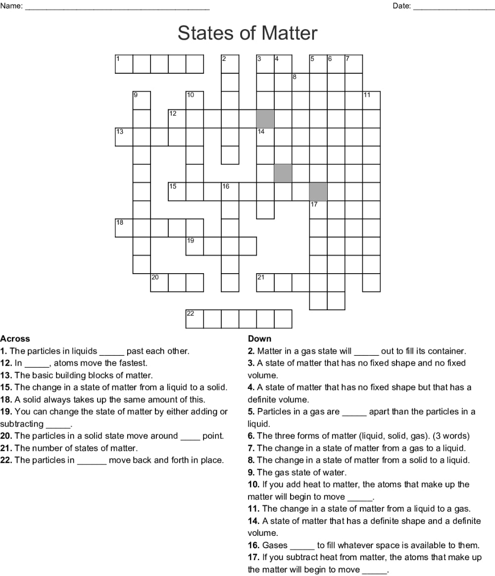Movie Themed Crossword Puzzles Printable Free_98240