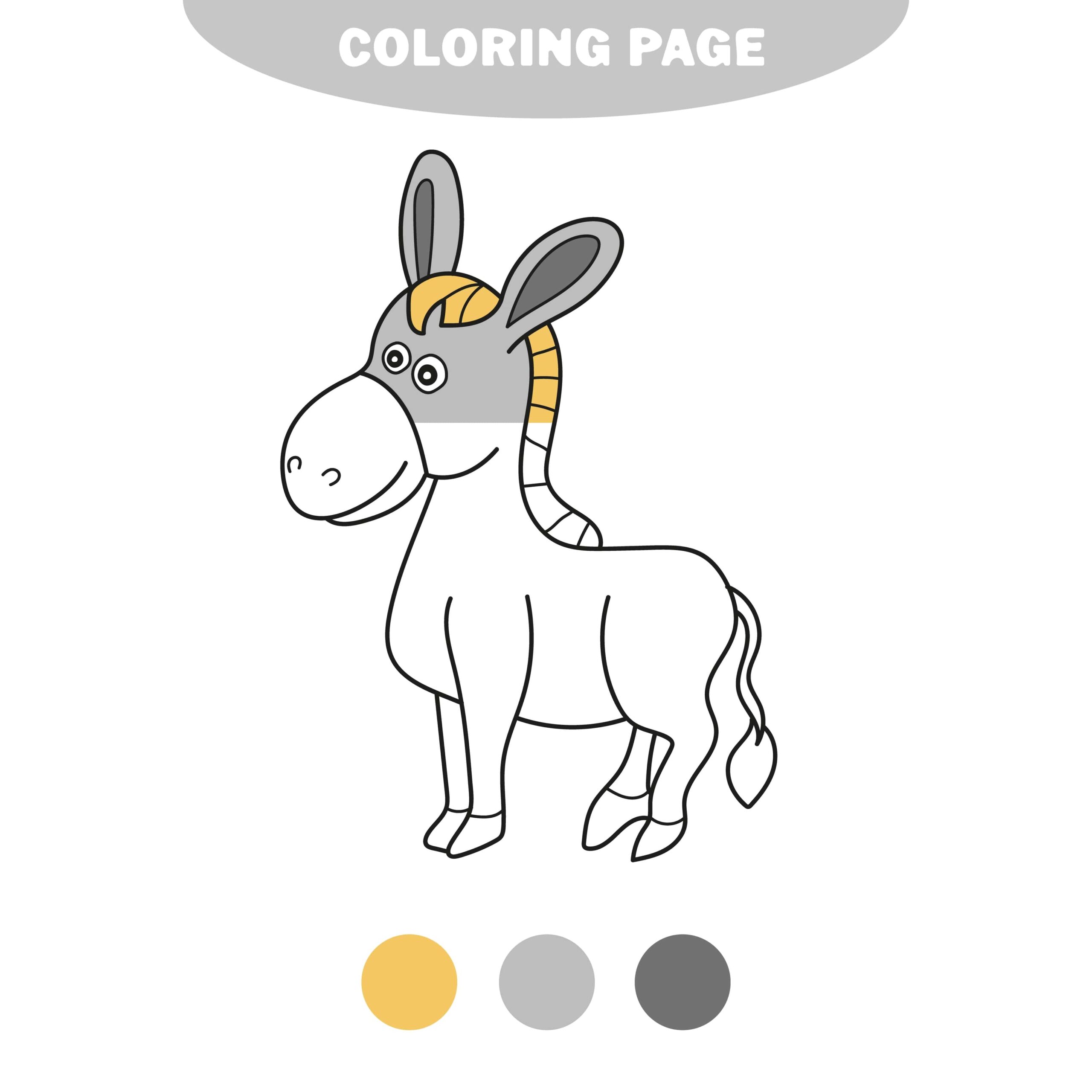 Pin The Tail On The Donkey Printable Free_93320