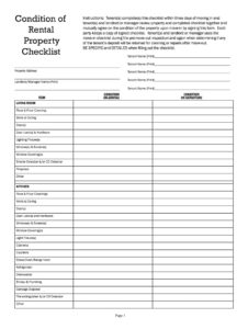 Printable Apartment Service Log - Printable JD