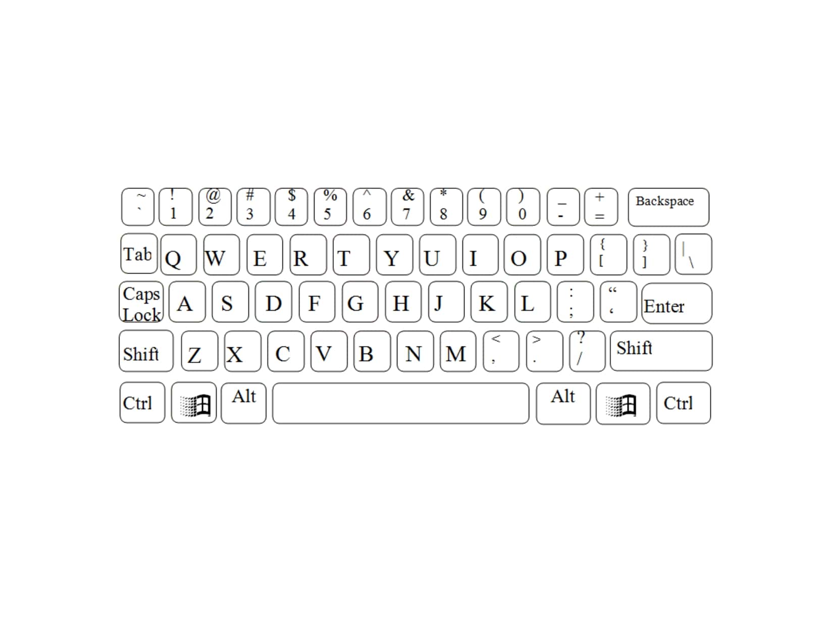 Printable Keyboard_96325