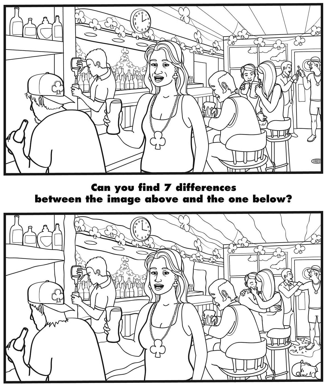 Spot The Difference Printable Printable JD