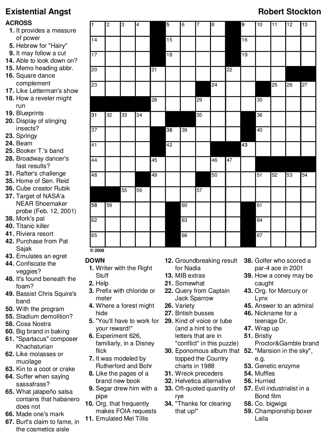 Wall Street Journal Puzzles Printable_99625