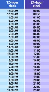 24 Hour Time Chart Printable_46621