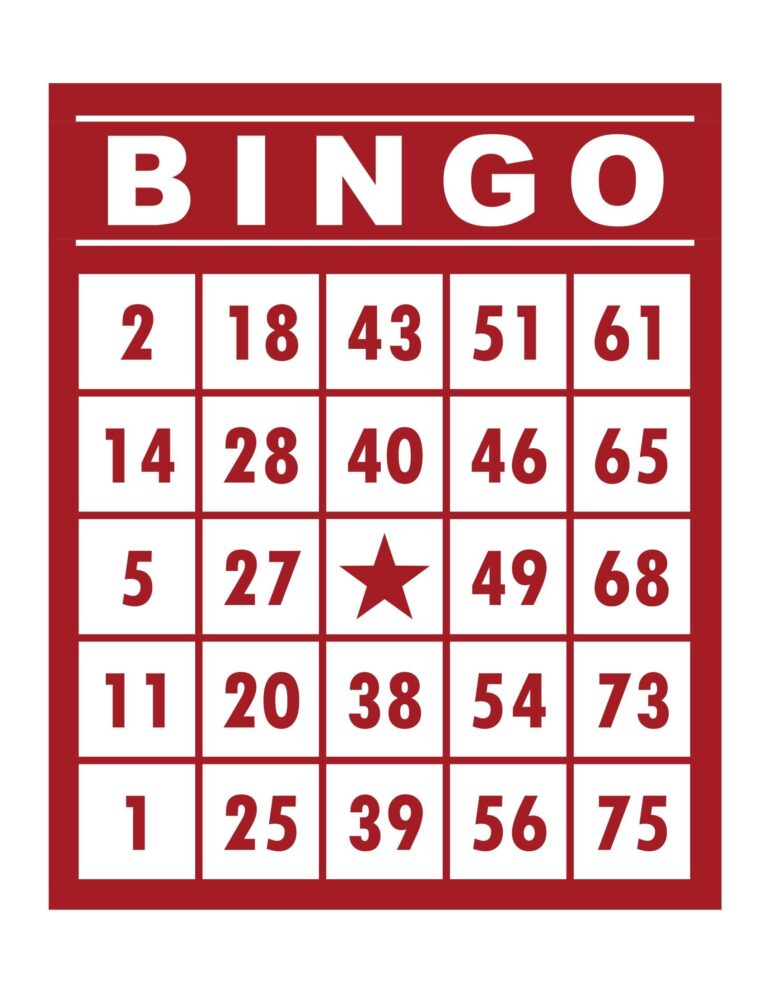 50 Free Printable Bingo Cards - Printable JD