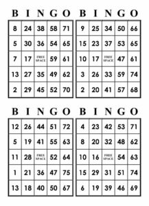 50 Free Printable Bingo Cards - Printable JD