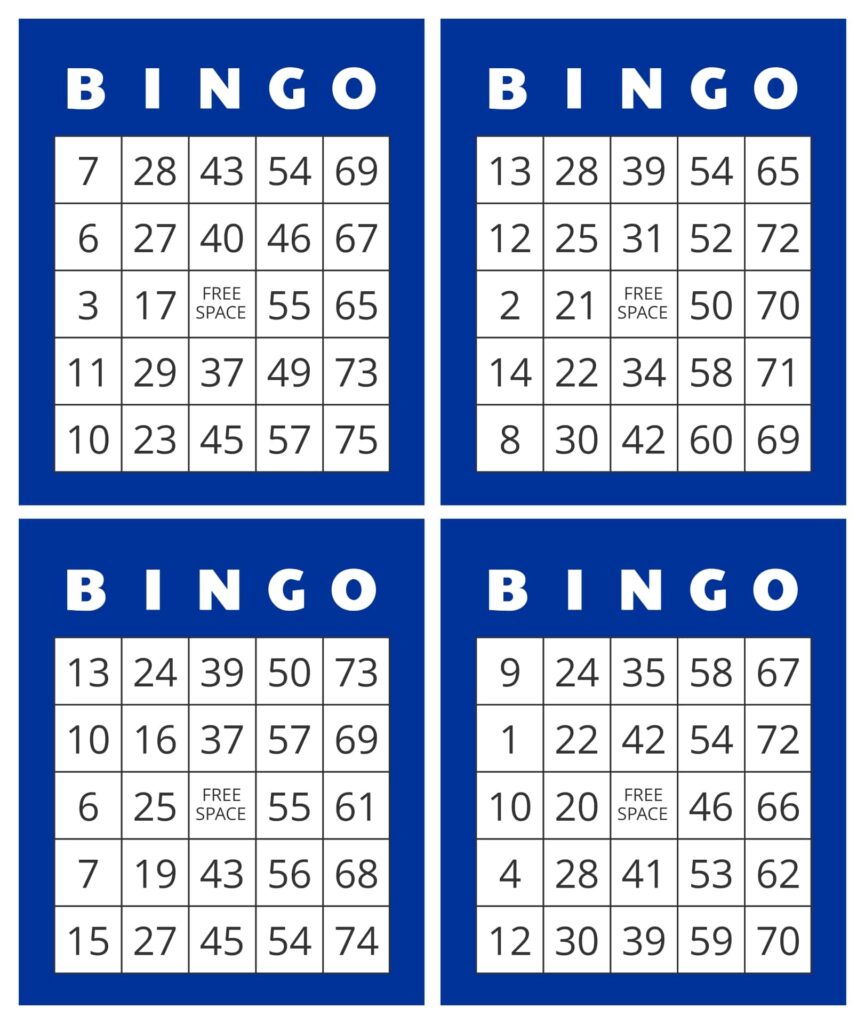 Printable 1 90 Bingo Calling Sheet - Printable JD