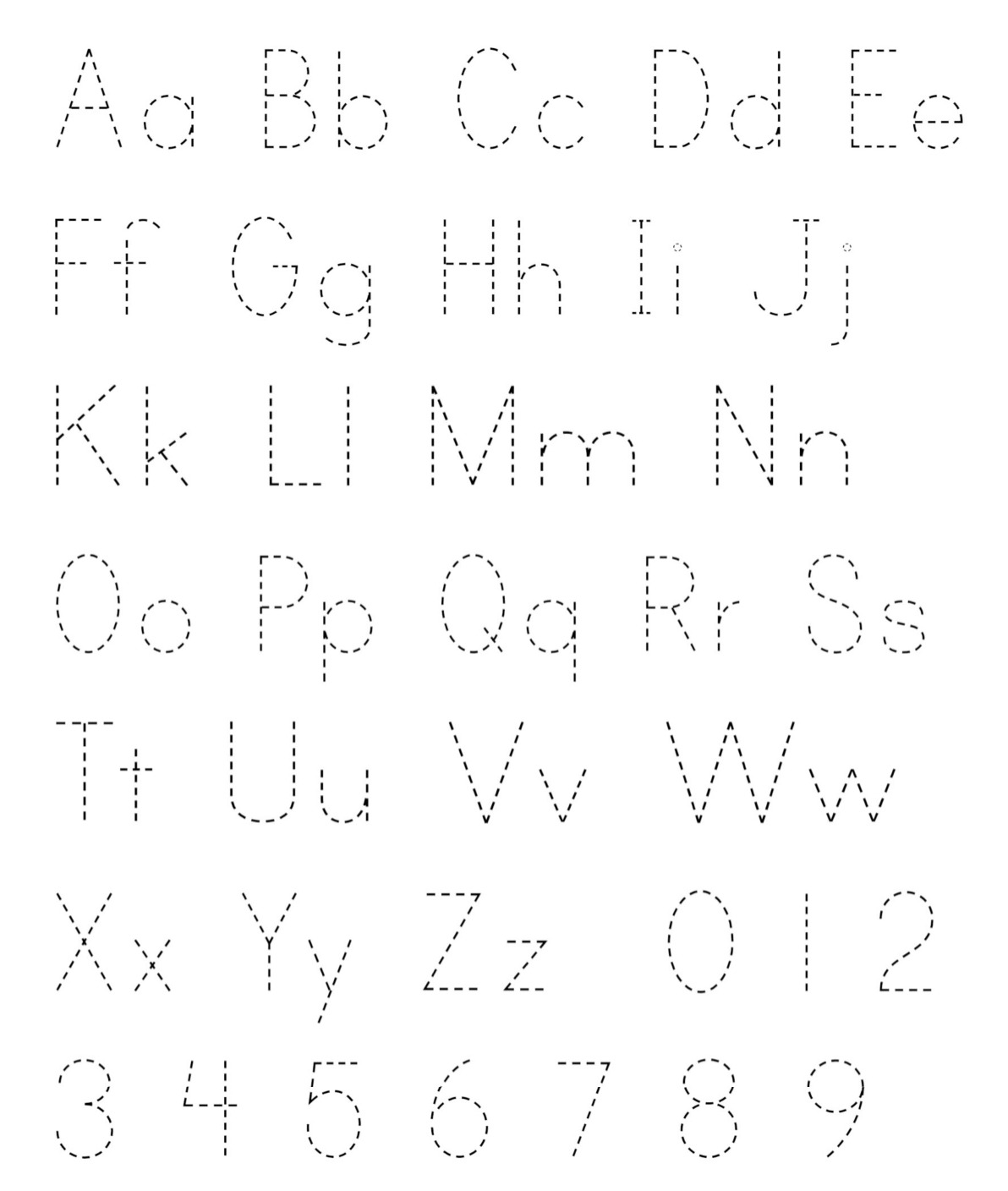 ABC Free Printables Practice Sheets - Printable JD