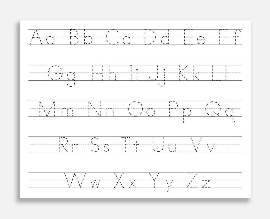 ABC Free Printables Practice Sheets - Printable JD