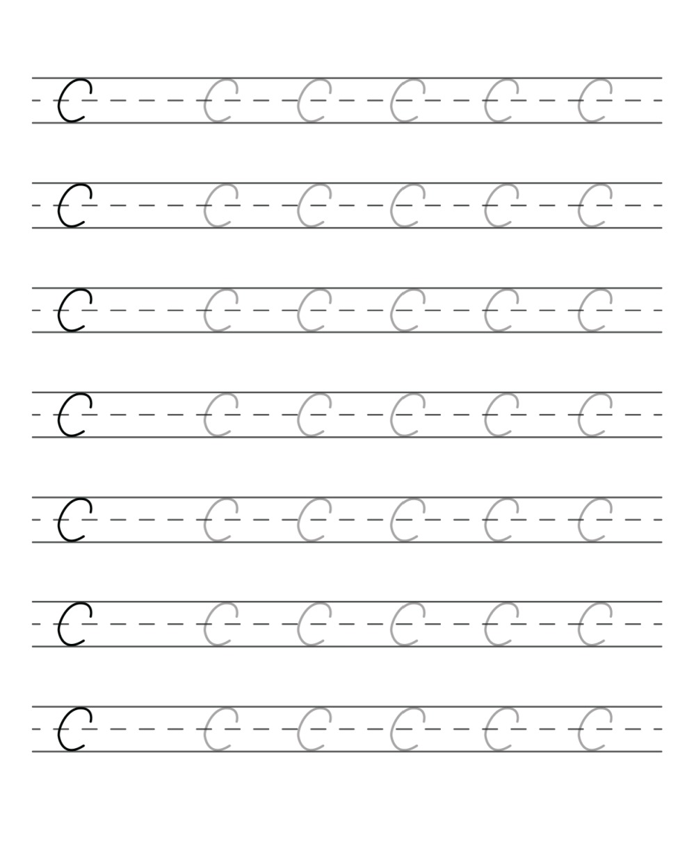 Adult Handwriting Worksheets Free Printable - Printable JD