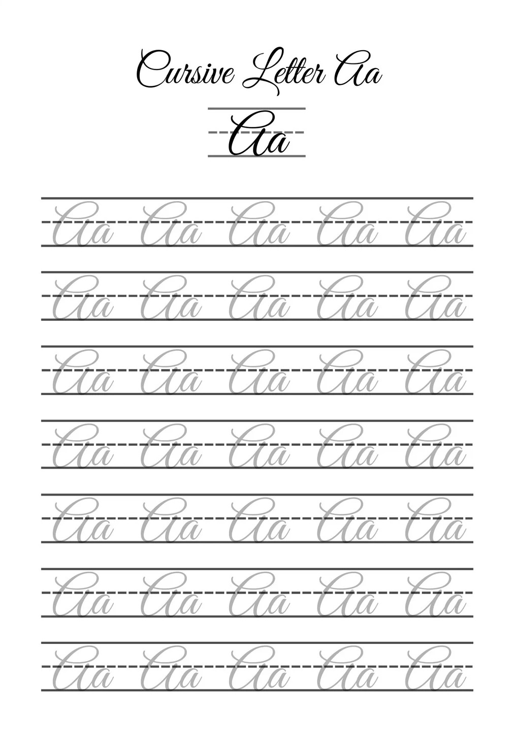 Adult Handwriting Worksheets Free Printable_59334