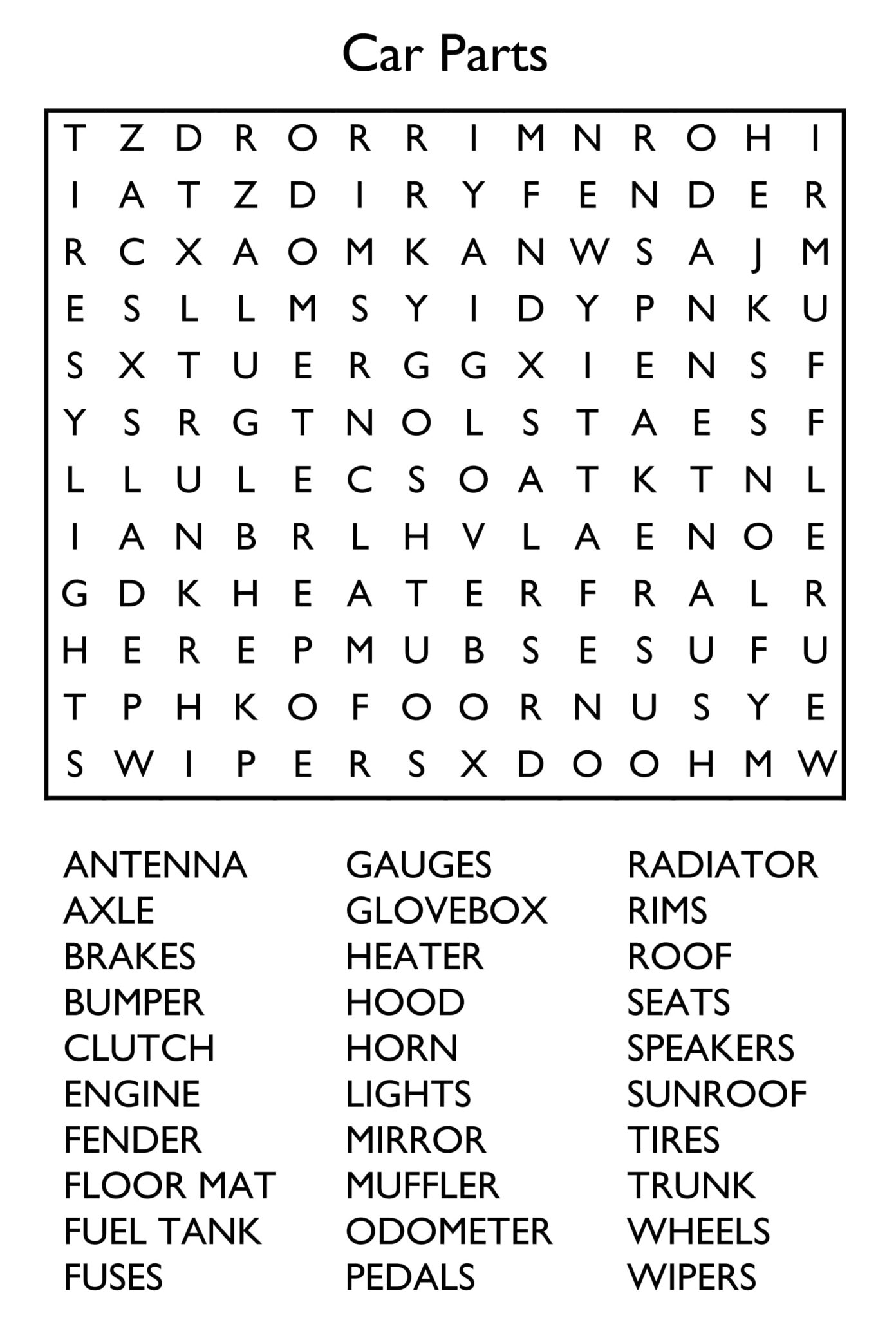 Adult Word Search Puzzles Free Printable - Printable JD