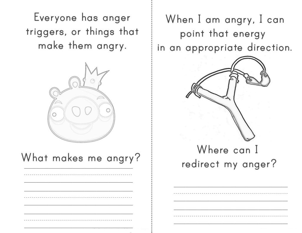 Anger Activities For Kids Printable - Printable JD