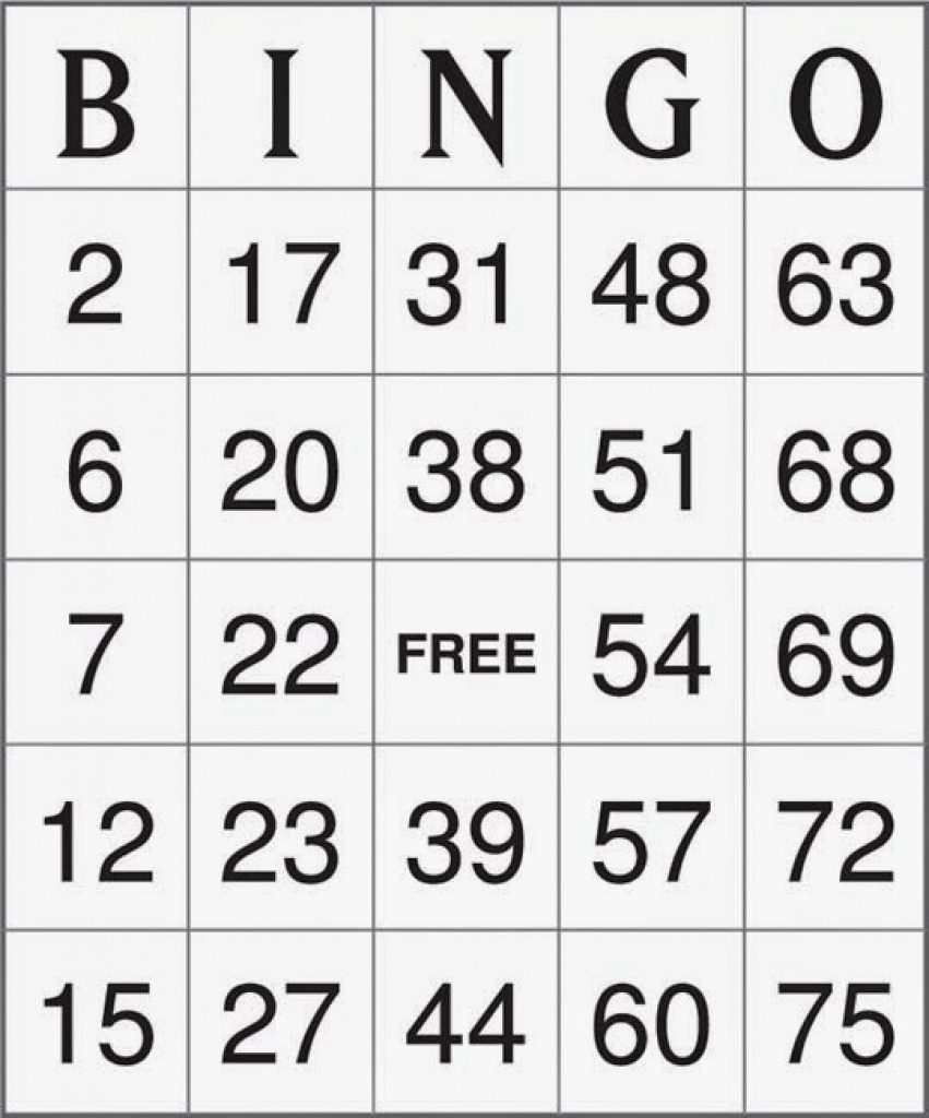 Bingo Cards Printable Free_56422
