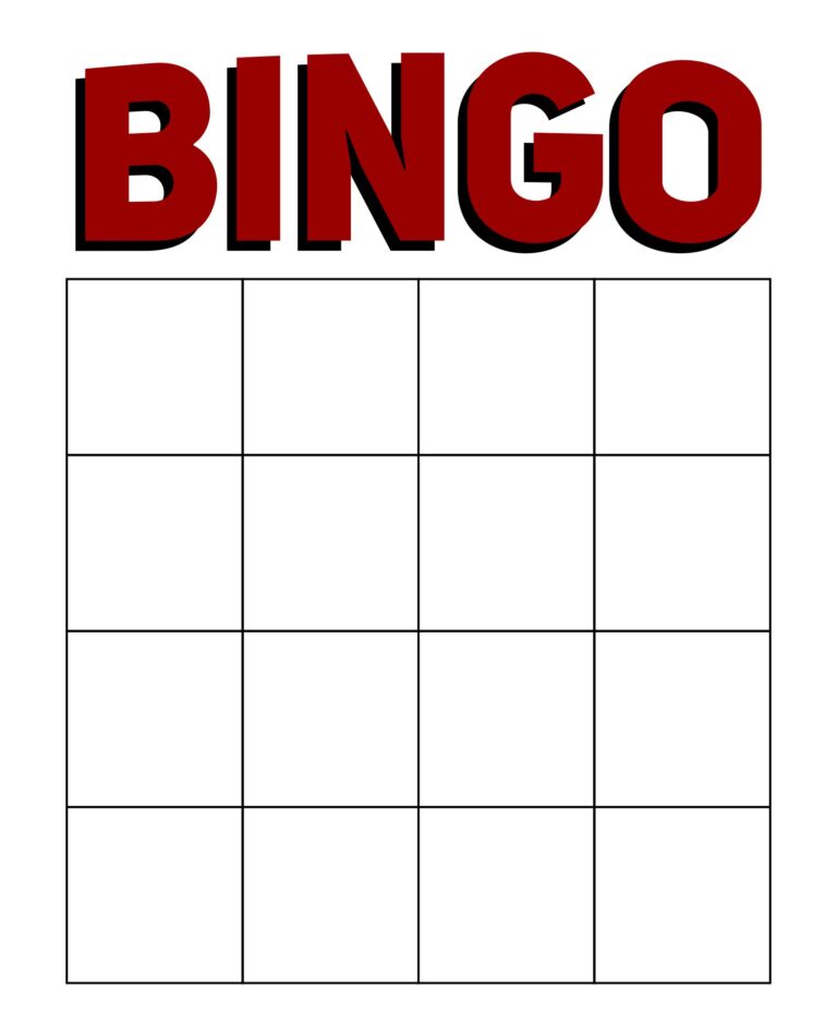 50 Free Printable Bingo Cards Printable JD