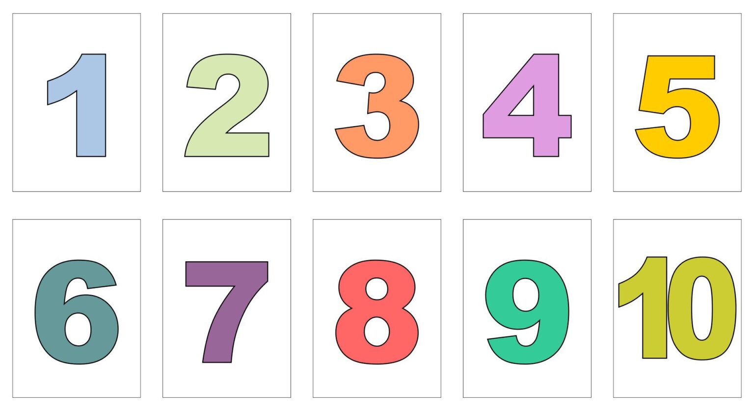 Printable Number Fill It Ins Printable JD