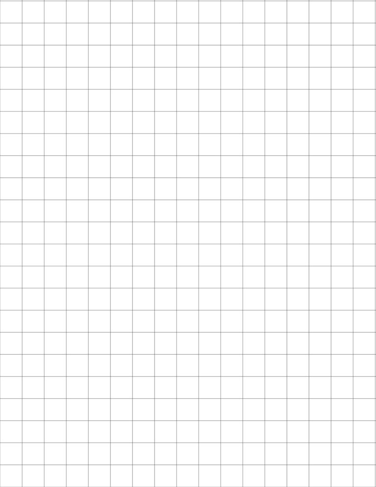 Free Printable Graph Paper 1/2 Inch Printable JD