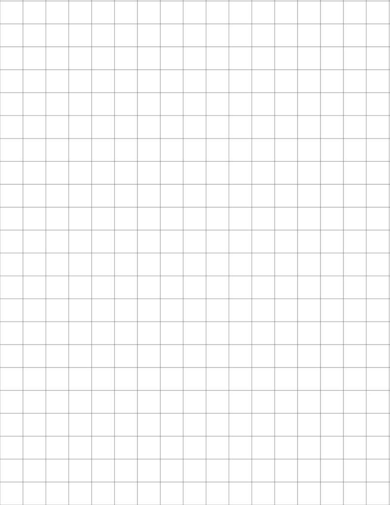 Free Printable Graph Paper 1/2 Inch - Printable JD