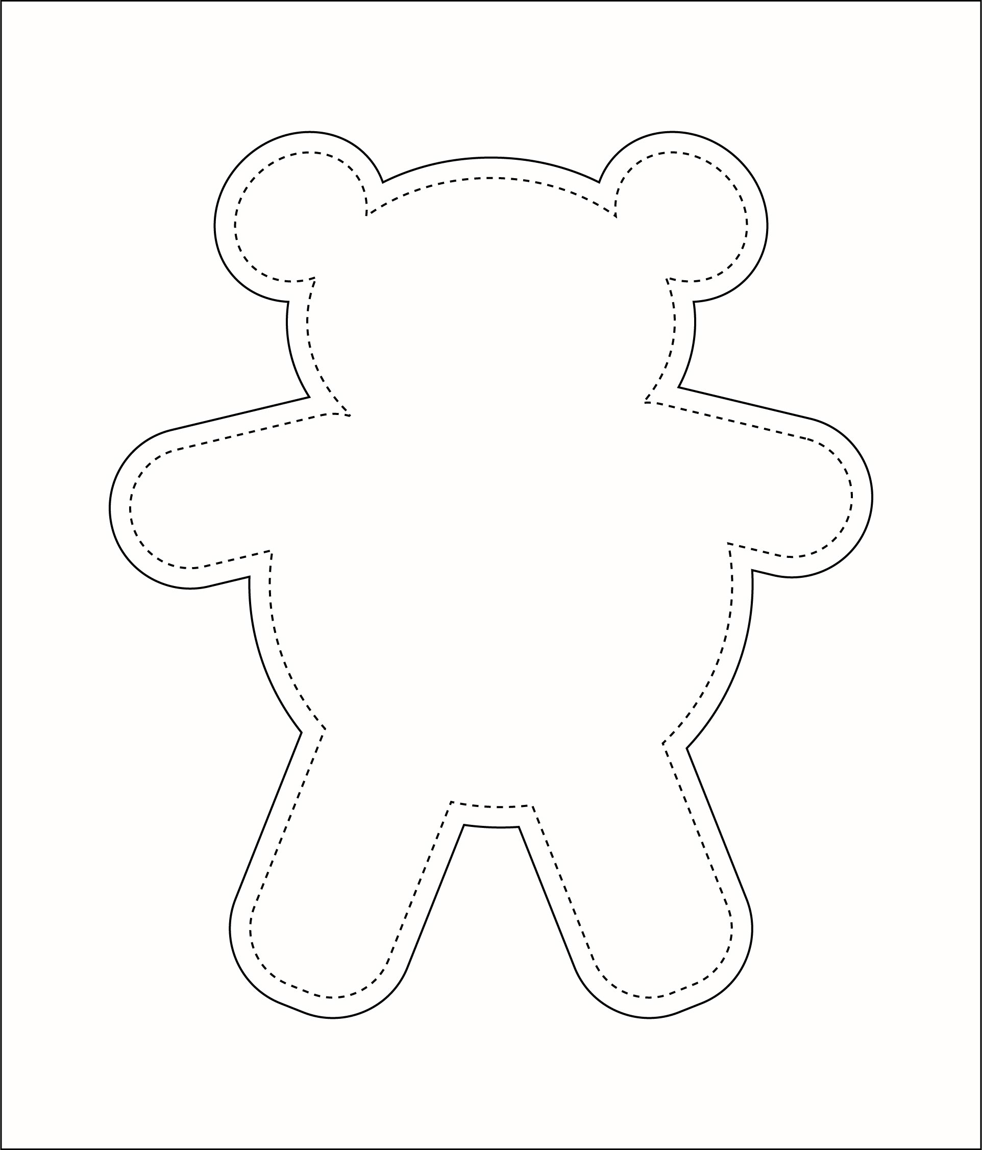 Free Teddy Bear Patterns Printable_582499