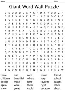 Jumbo Word Search Printable Puzzles - Printable JD