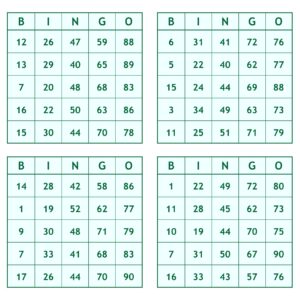 Printable Bingo Cards Free_14287