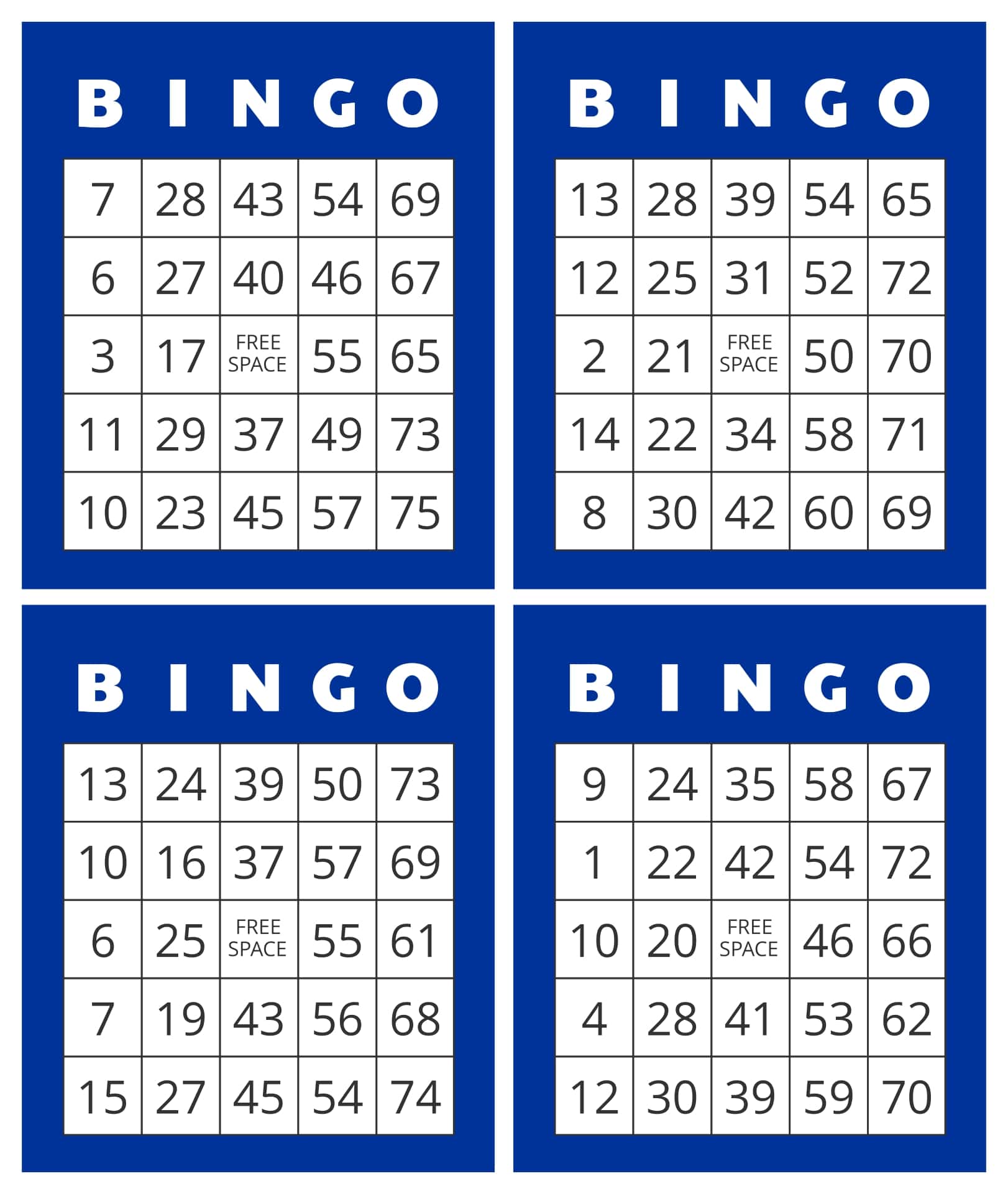 Printable Bingo Cards Free_51921